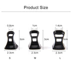 5 Pairs Hard Wearing Anti-slip PVC StoppersShoes High Heel Cover Protectors, Size: M ,Random Color Delivery, Size: M