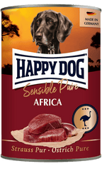 Pure Ostrich Wet Dog Food (Africa)