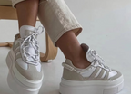 UK 6 Adidas Originals Ivy Park Super Sleek 72 Leather Women’s Trainers – EU 39.5