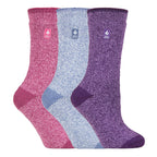 Set of 3 Insulated Thermal Ladies Socks for Ultimate Cold Weather Comfort