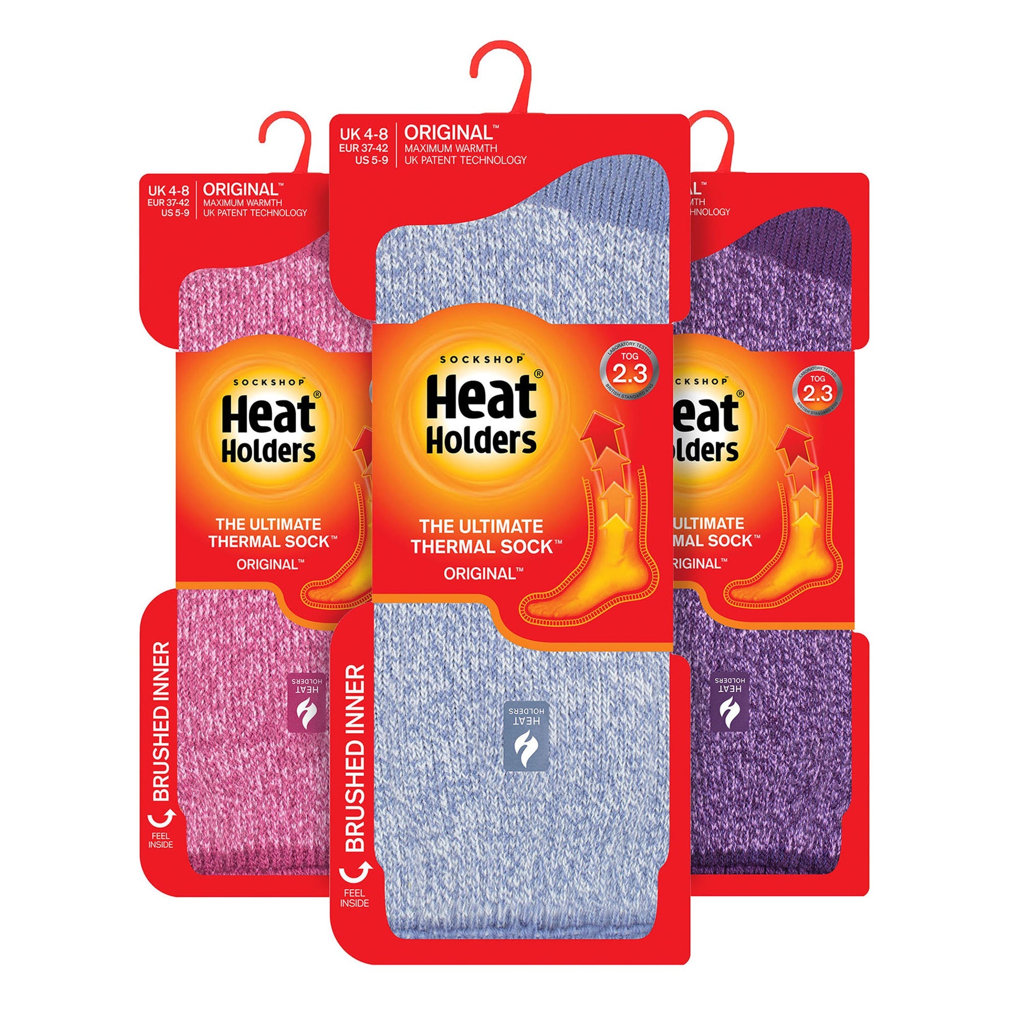 Set of 3 Insulated Thermal Ladies Socks for Ultimate Cold Weather Comfort