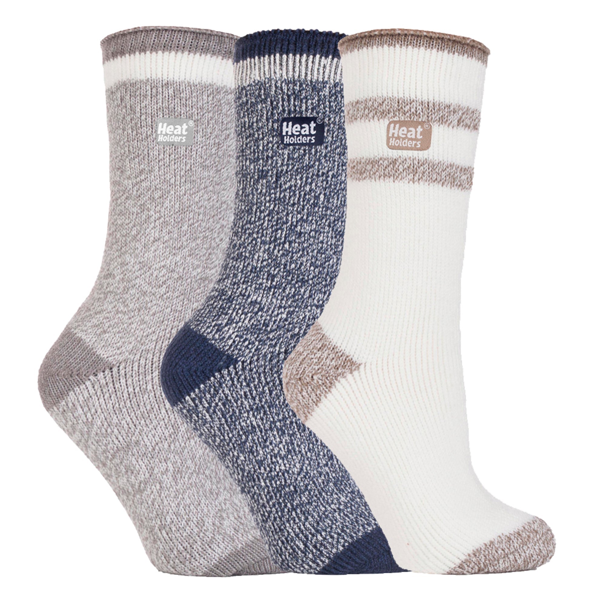 Set of 3 Insulated Thermal Ladies Socks for Ultimate Cold Weather Comfort