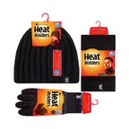 Mens Thermal Winter Hat, Gloves  & Neck Warmer Set