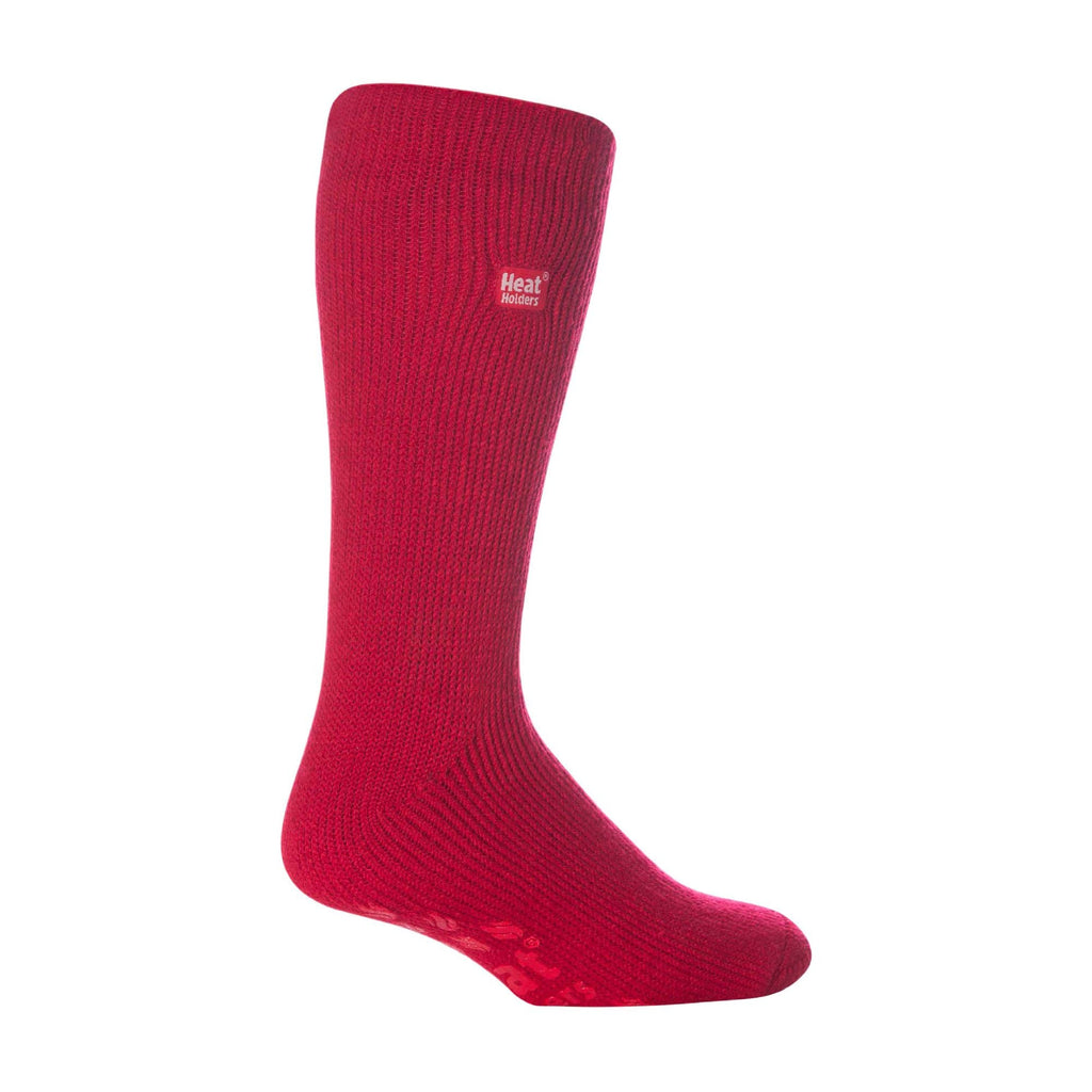 Mens Winter Non Slip Thermal Slipper Socks with Grips