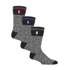 3 Pack Mens Insulated Thermal Socks for Winter