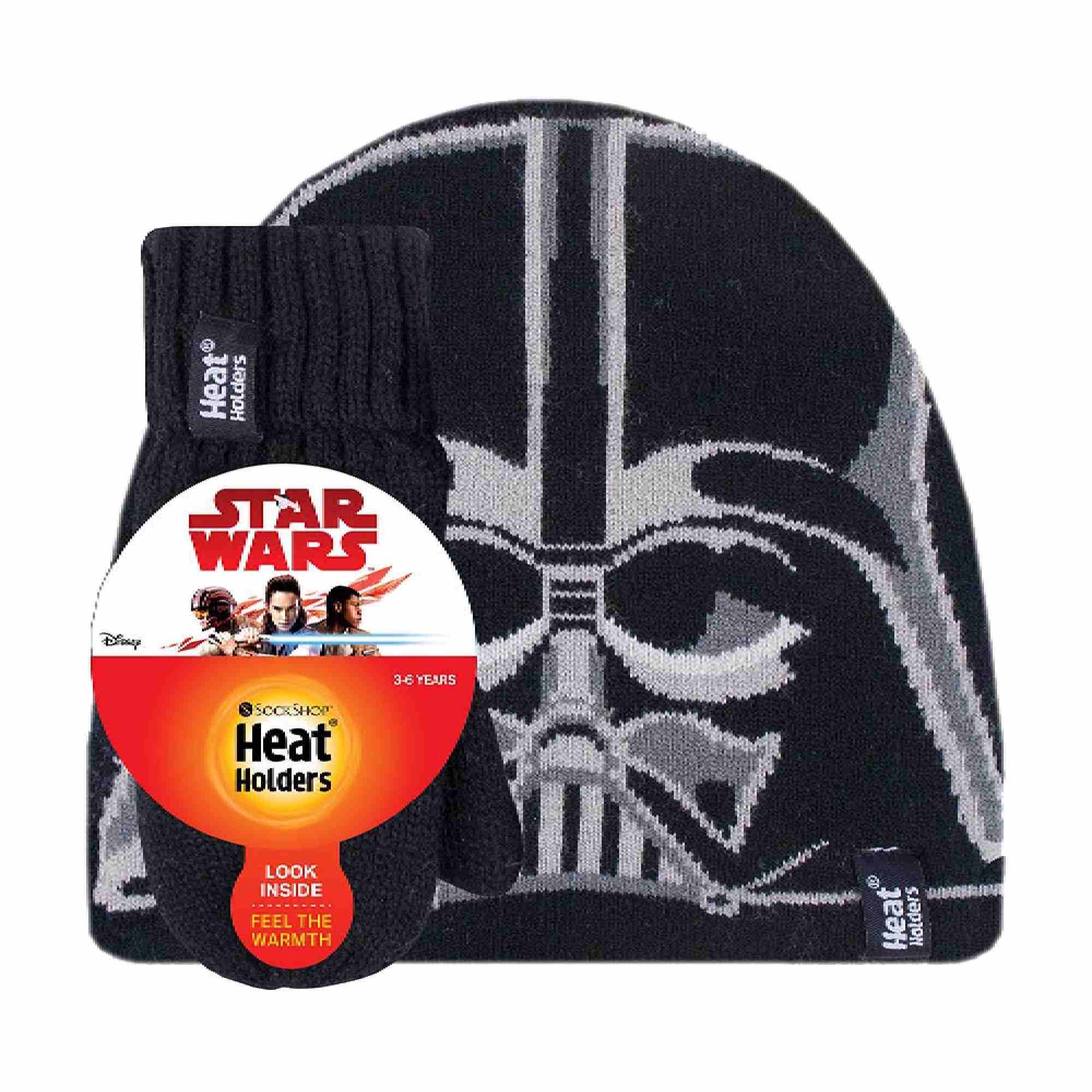 Boys Marvel Thermal Hat & Gloves Set for Winter