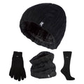 Ladies Winter Thermal Hat, Neck Warmer, Gloves & Socks Set