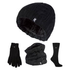 Ladies Winter Thermal Hat, Neck Warmer, Gloves & Socks Set