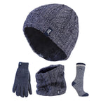 Ladies Winter Thermal Hat, Neck Warmer, Gloves & Socks Set