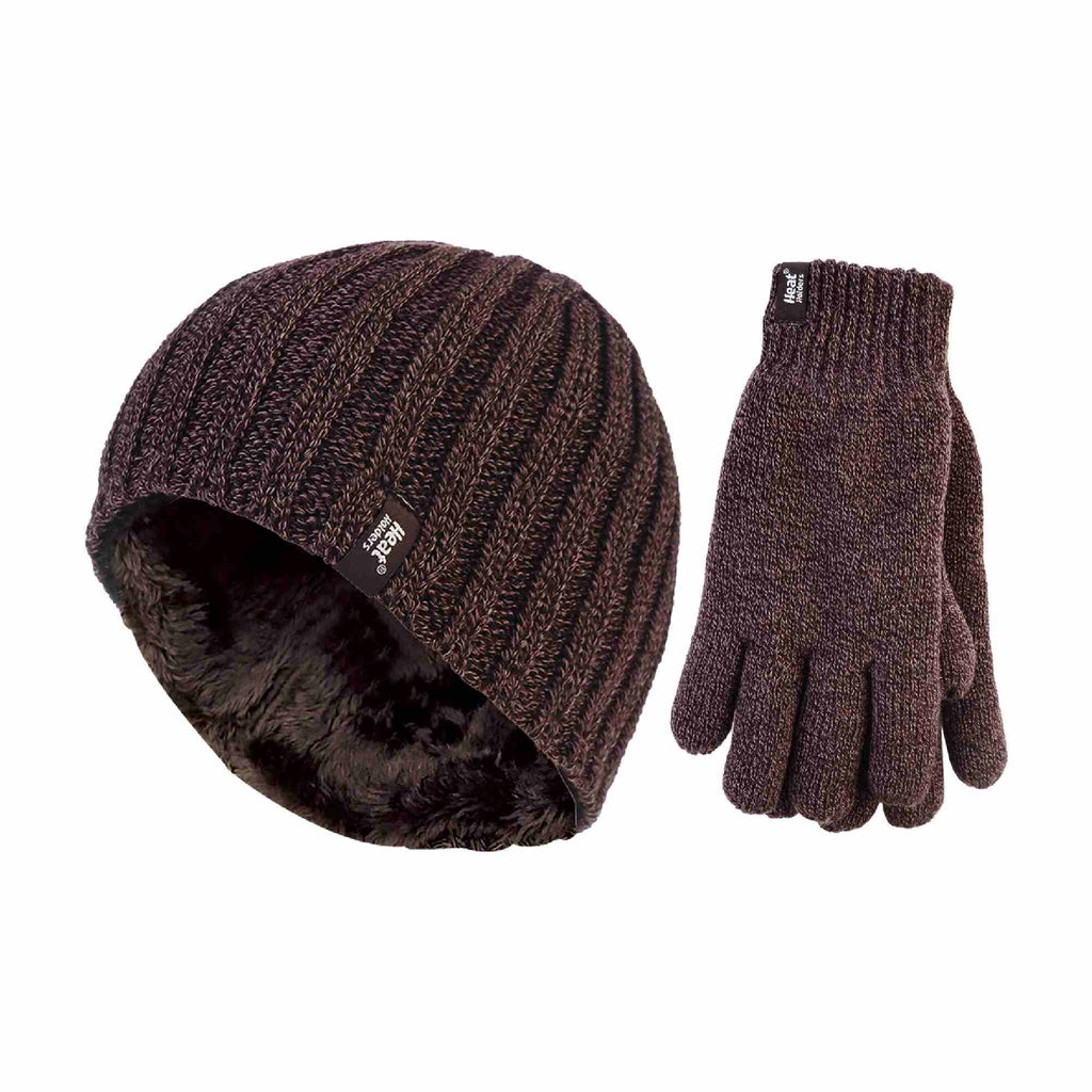 Heat Holders Men’s Thermal Hat & Gloves Set