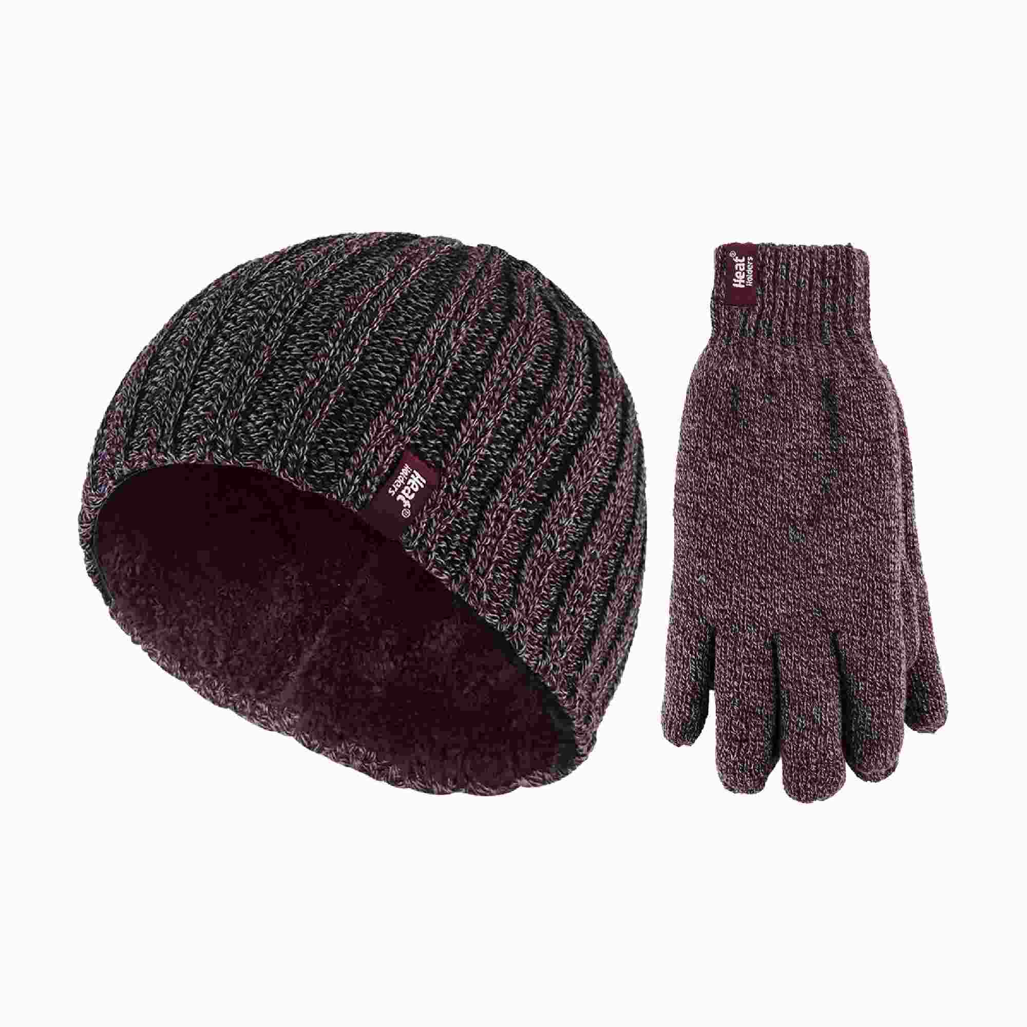 Heat Holders Men’s Thermal Hat & Gloves Set