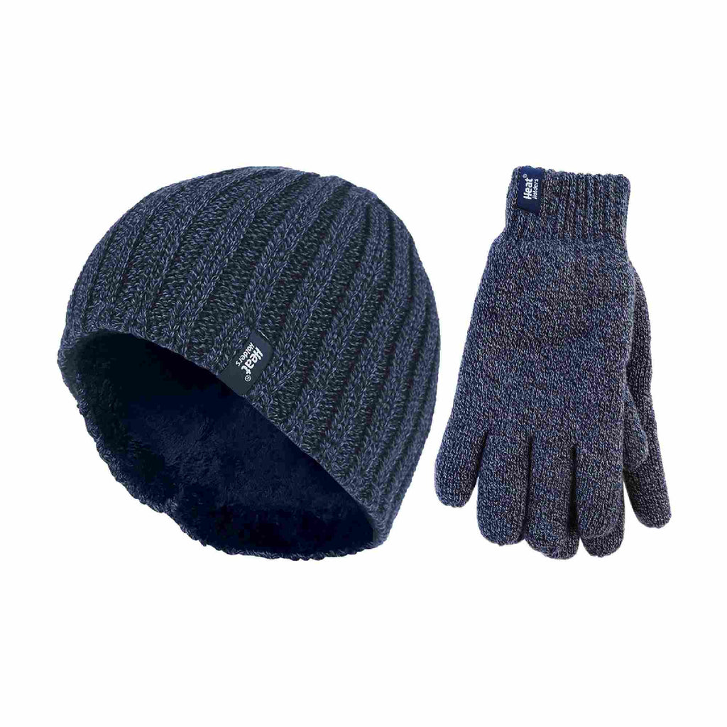 Heat Holders Men’s Thermal Hat & Gloves Set