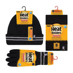 Mens Reflective Cold Weather Workwear Set: Hat, Neck Warmer & Gloves