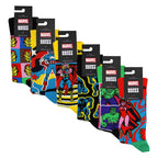 6 Pack Avengers Socks Bundle Novelty Socks | Gift Idea