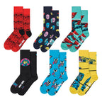 6 Pack Spider-Man Socks Bundle Novelty Socks | Gift Idea