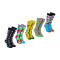 Tropical Vibes Dress Mens Socks - Pack of 3 Fashionable Novelty Socks