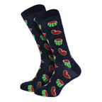 Tropical Vibes Dress Mens Socks - Pack of 3 Fashionable Novelty Socks