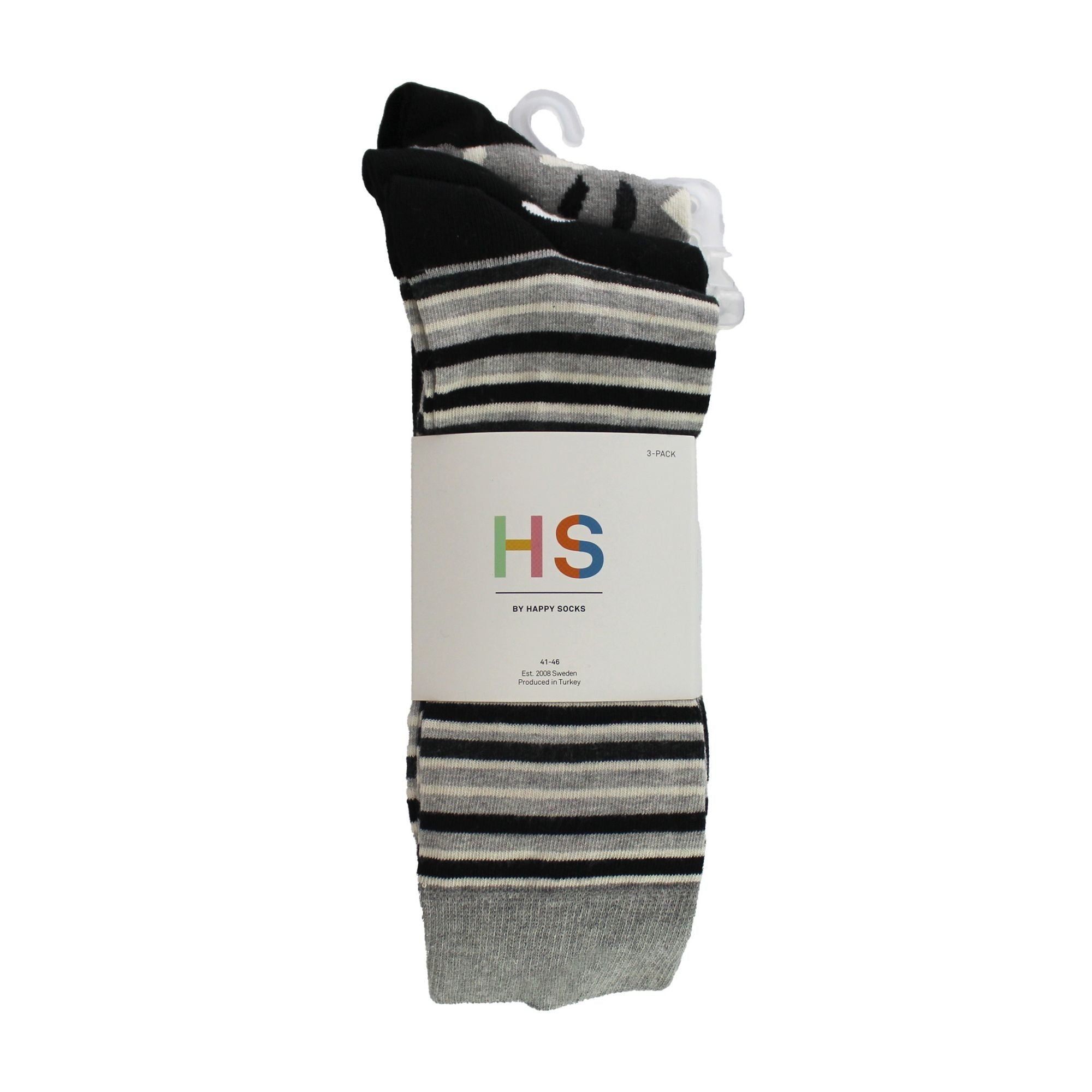 Pack of 3 Striped Dress Mens Socks for a Classic Look | Socks with Stripes