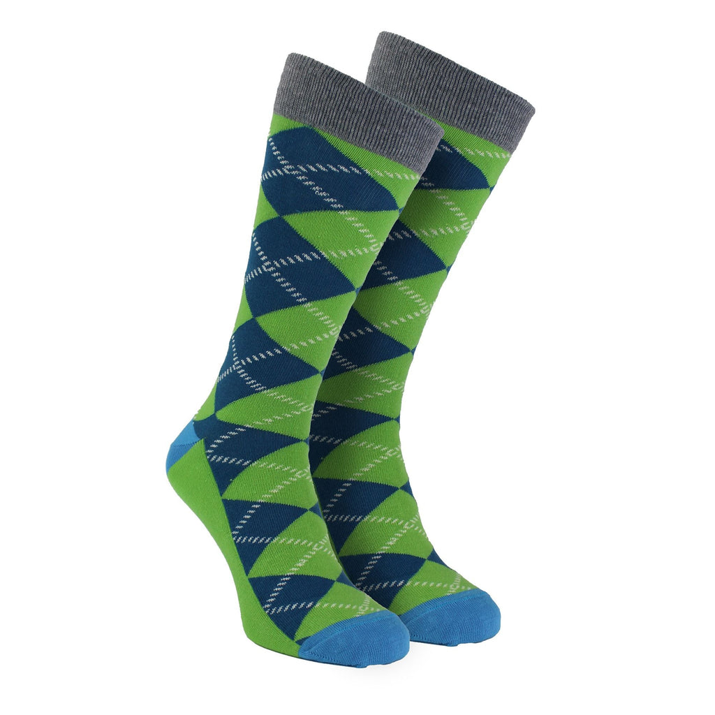 Classic Structure Dress Mens Socks - Pack of 3 Pairs | Fun Socks