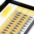 Kimcci Natural Fake Eye Lashes 60pcs 8/10/12/14mm Makeup Individual Cluster Eye Lashes Grafting Fake False Eyelashes Faux Cilias