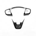 Ford Fiesta Carbon Fibre Look Steering Wheel Trims (MK8 / 2018+)