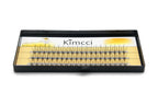 Kimcci Natural Fake Eye Lashes 60pcs 8/10/12/14mm Makeup Individual Cluster Eye Lashes Grafting Fake False Eyelashes Faux Cilias