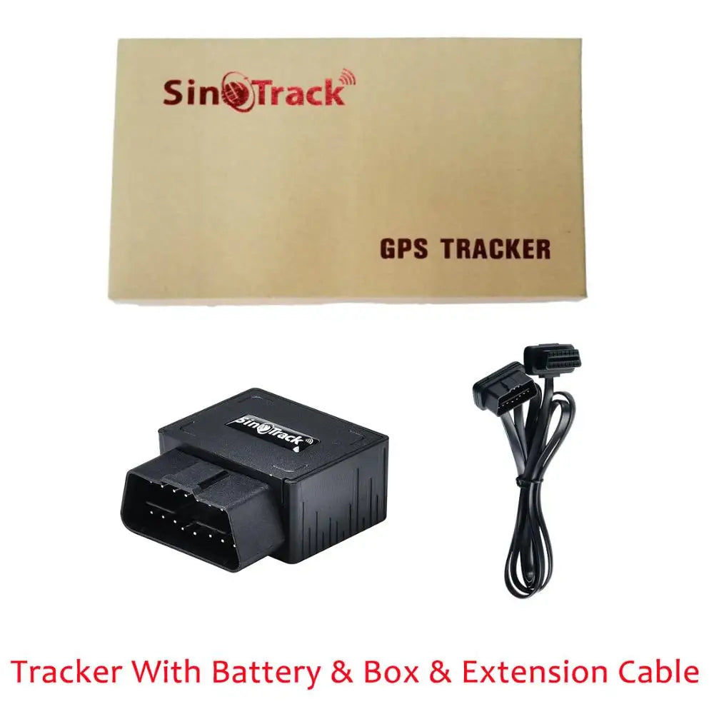 OBD2 GPS Tracker  Plug & Play Car Tracking Device with App (iOS & Android)