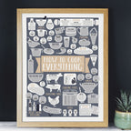 Gold How To Cook Everything Print
