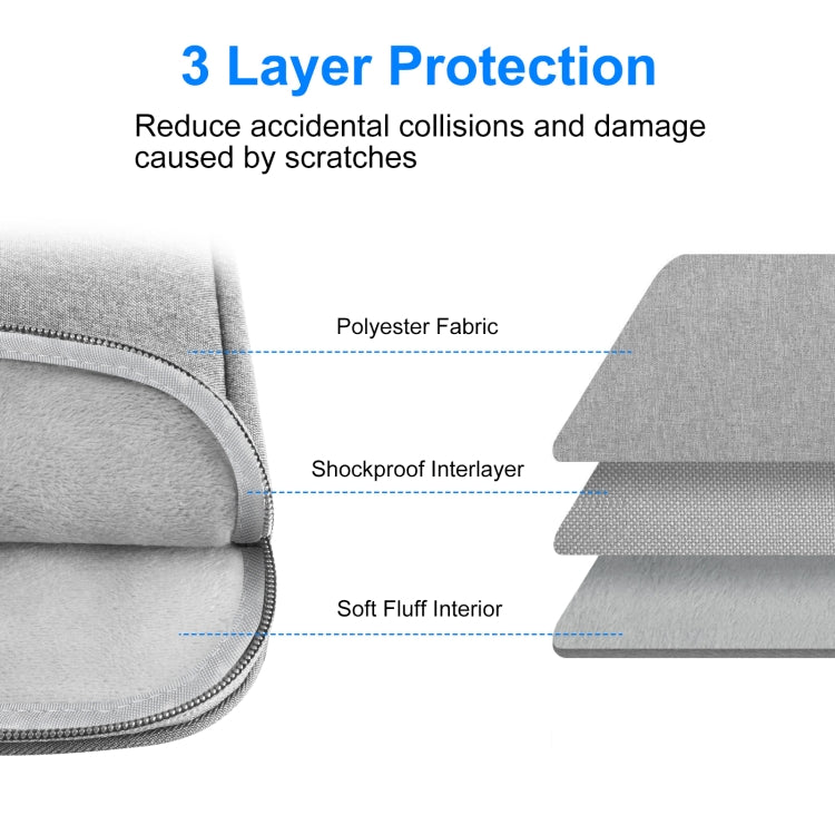 HAWEEL 11 inch Tablet Sleeve Case Zipper Briefcase Bag for 9.7-11.0 inch Tablets, For 9.7-11.0 inch Tablets