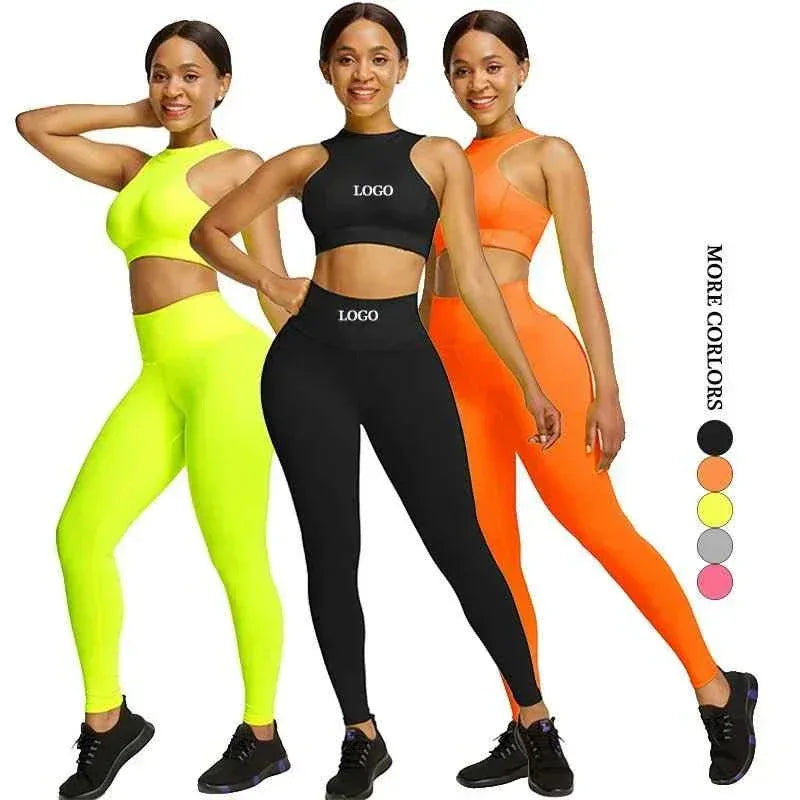 Women's Quick-Dry Short Sleeve Yoga & Running Tracksuit