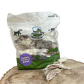 Rabbit Ears With Fur  Natural Dog Treats