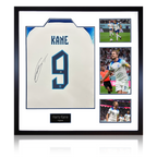 Harry Kane Signed England Shirt Elite Frame (ACG Cert)