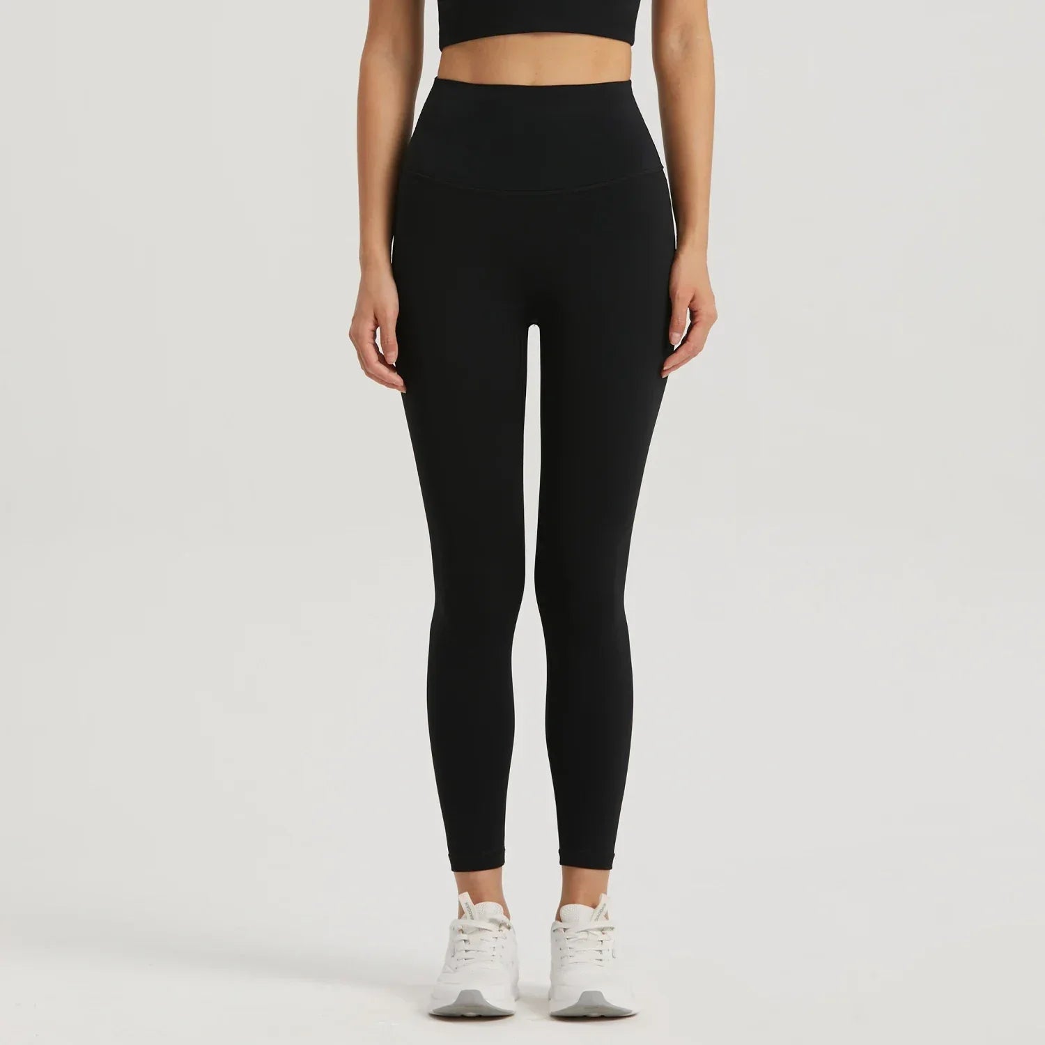 Gym Outfit High Waist Yoga Leggings for Women with Phone Pockets & U Back Sports Bra Set