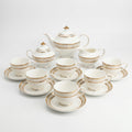 Heritage Gold Tea Set - Service for 6 (15 Pieces)