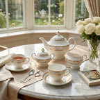 Heritage Gold Tea Set - Service for 6 (15 Pieces)