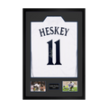 Emile Heskey Signed England Shirt Premium Frame