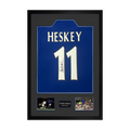 Emile Heskey Signed Leicester City Shirt Premium Frame