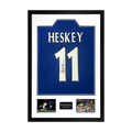Emile Heskey Signed Leicester City Shirt Premium Frame