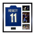Emile Heskey Signed Leicester City Shirt Elite Frame