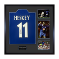 Emile Heskey Signed Leicester City Shirt Elite Frame
