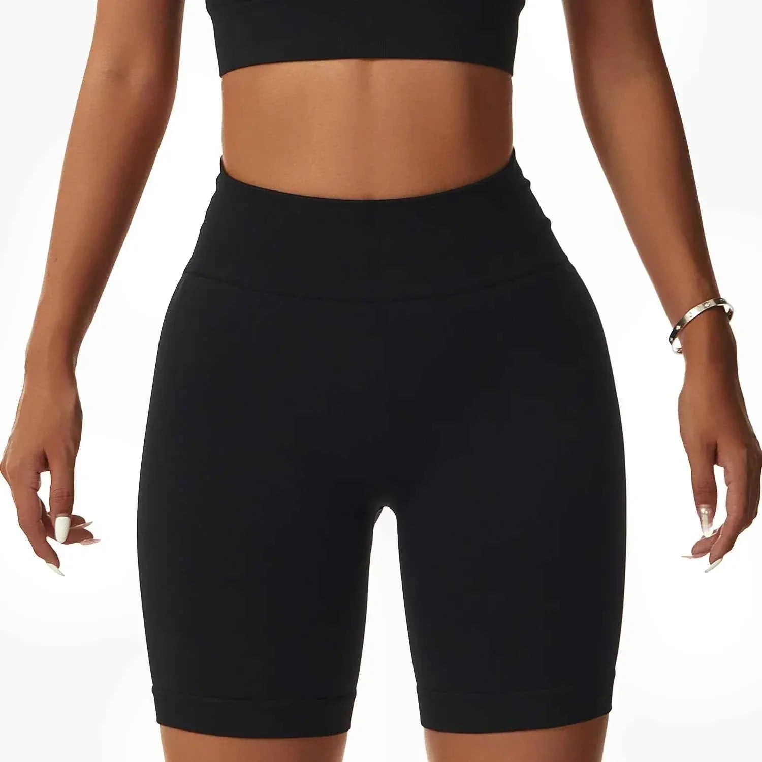 Leggings Yoga Set for Women - Seamless Bra Top and Scrunch Leggings Fitness Sport Suit