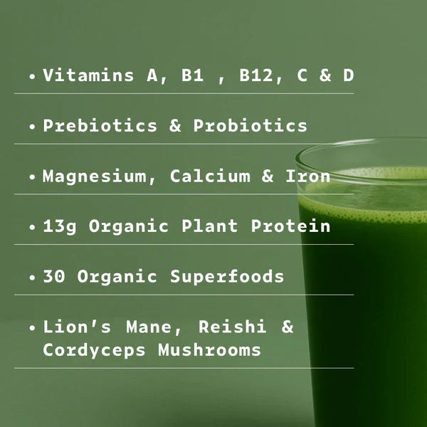 HIRO Complete Daily Greens Powder (Vanilla)