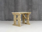 Hollies Wooden Garden Table, Outdoor Picnic Dining Desk