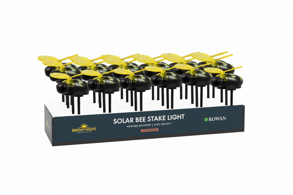 Bee solar stake light