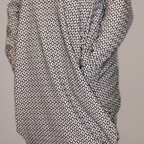 Grey Diamond Thick Pocket Dress