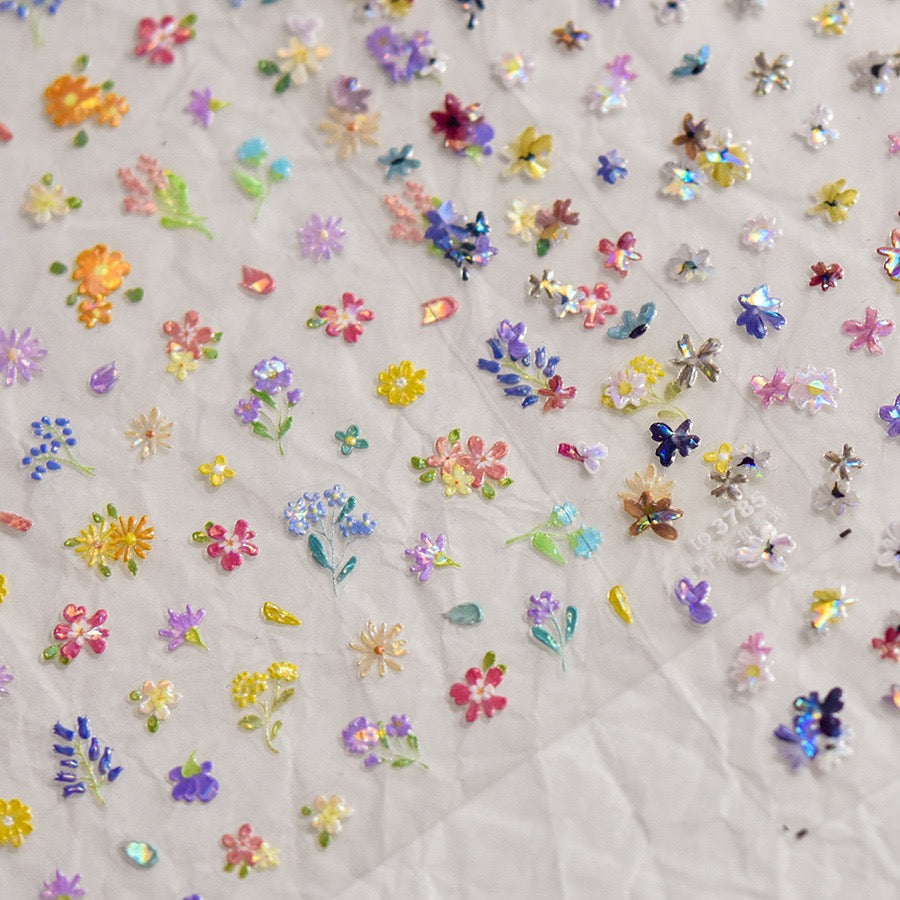 Hello Claws | Spring Wild Flower Nail Deco Sticker