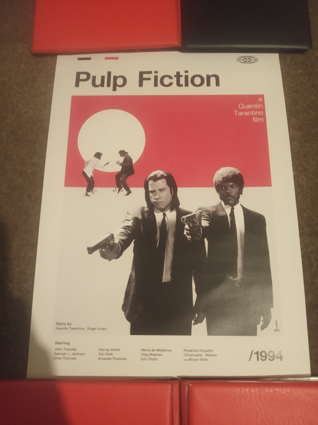 NEW Set of 4 Movie Themed Posters