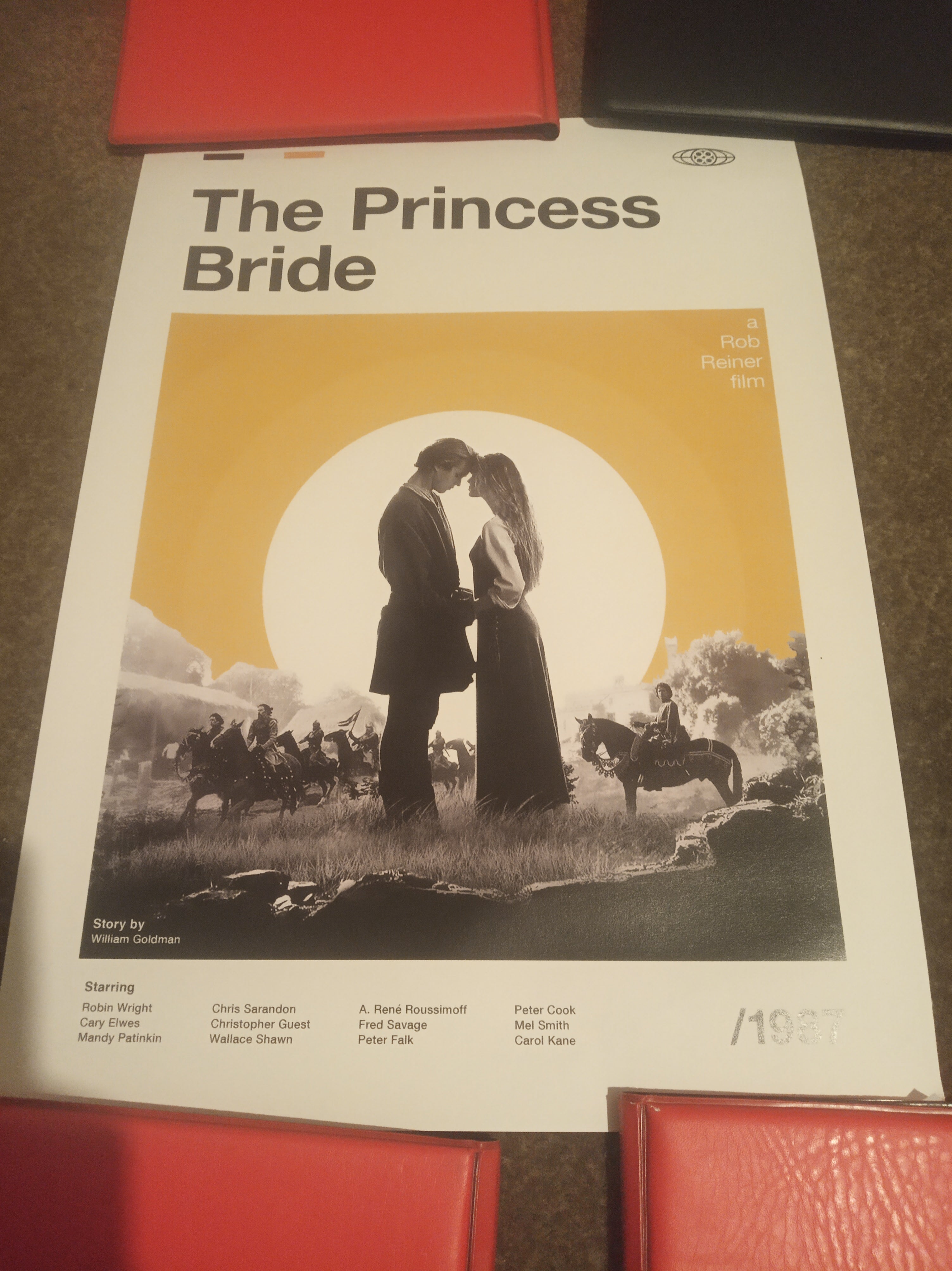 NEW Set of 4 Movie Themed Posters