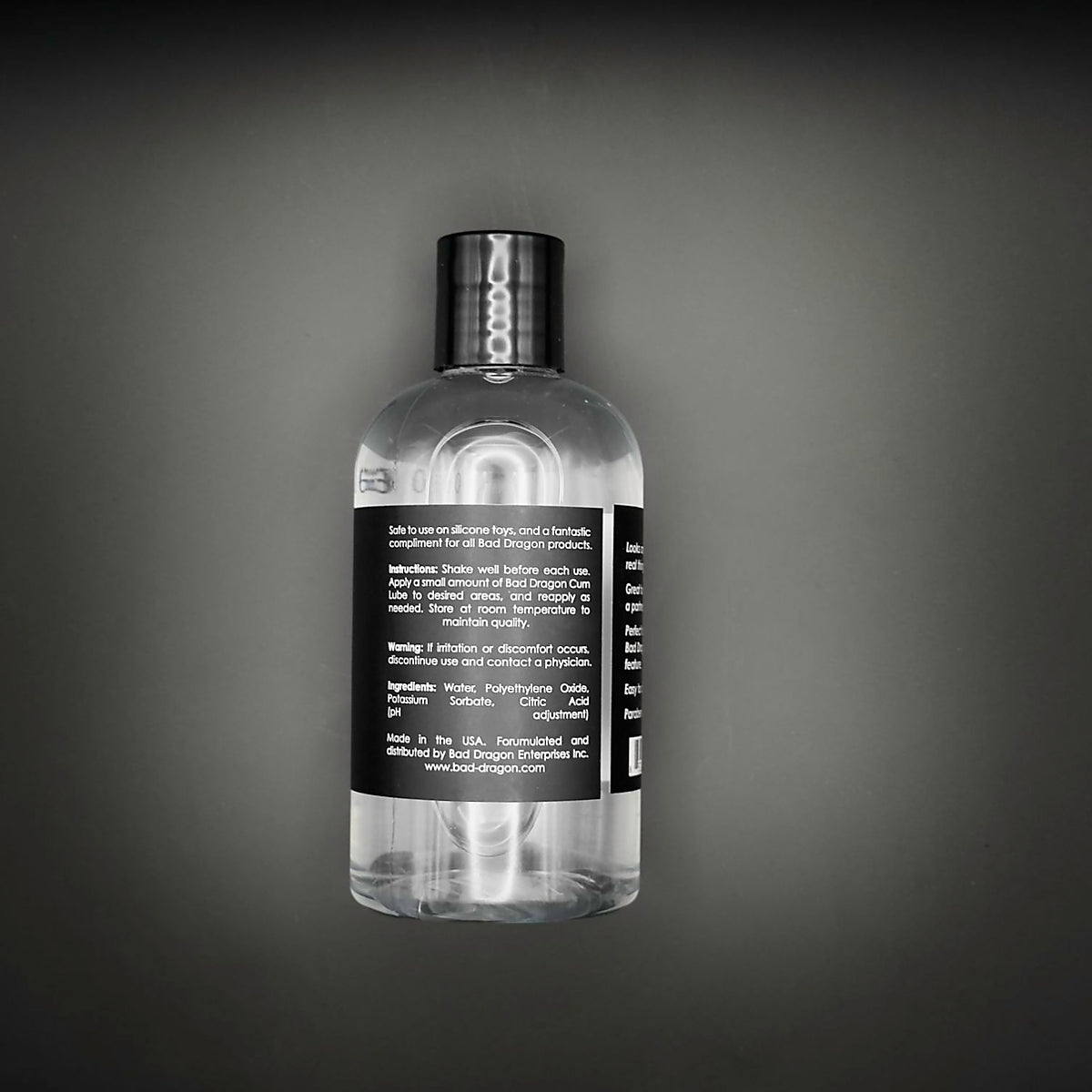 BAD DRAGON CUM LUBE CLEAR 250ML