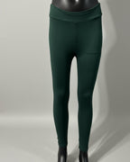 Solid colour, soft, stretch leggings in black, green, navy, grey, orange, pink, fuchsia, purple and more!